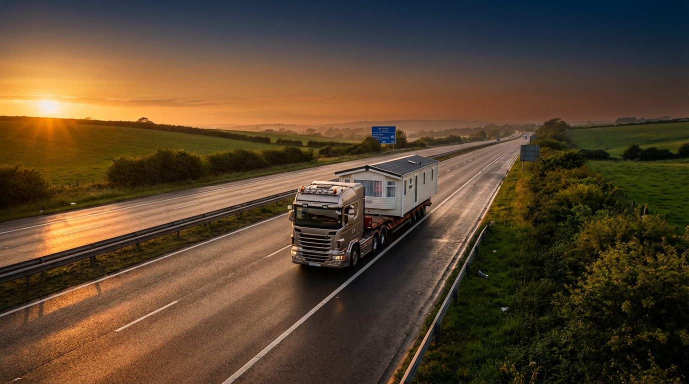 UK motorway transport